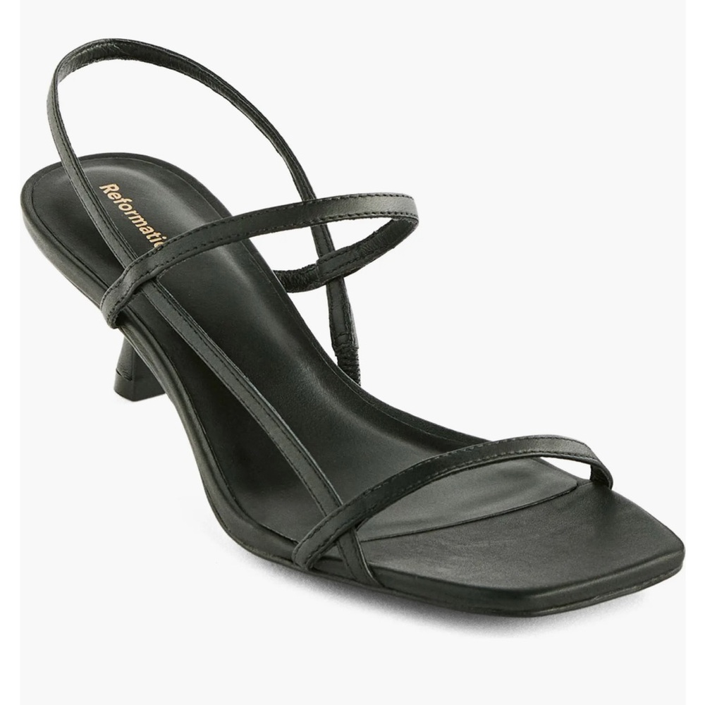 Reformation NEW Size 5.5 Serenity Bare Kitten Heel Sandal (Women)
